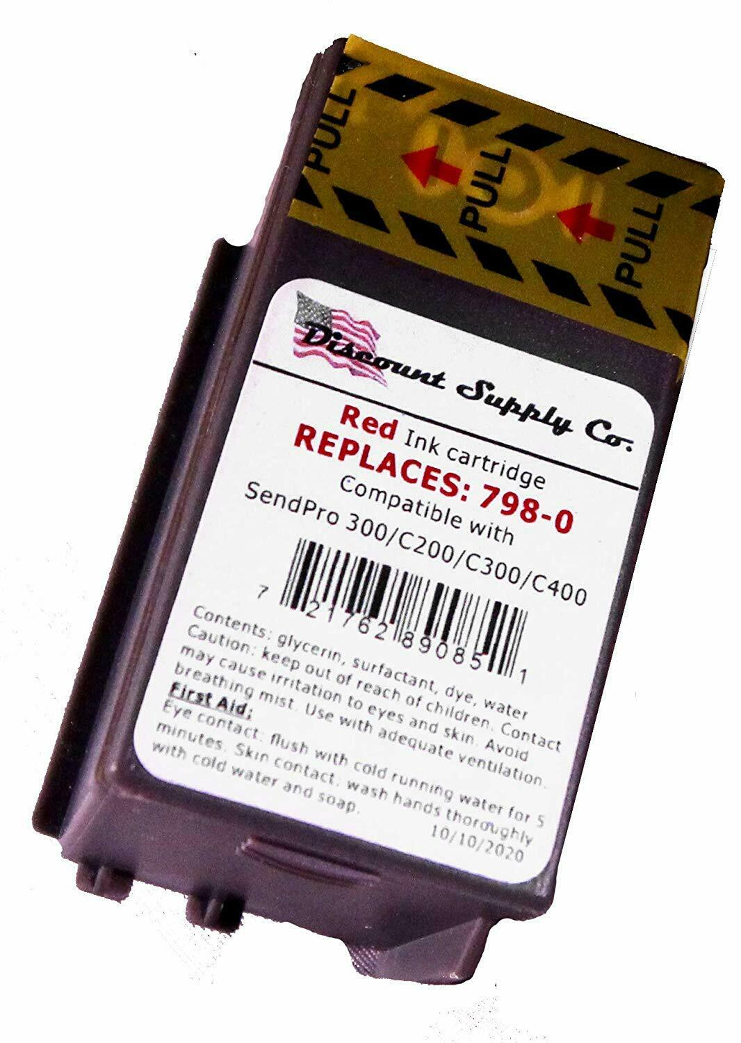 Sl-798-0 Pitney Bowes Compatible Ink Cartridge For Sendpro C200, C300, C400